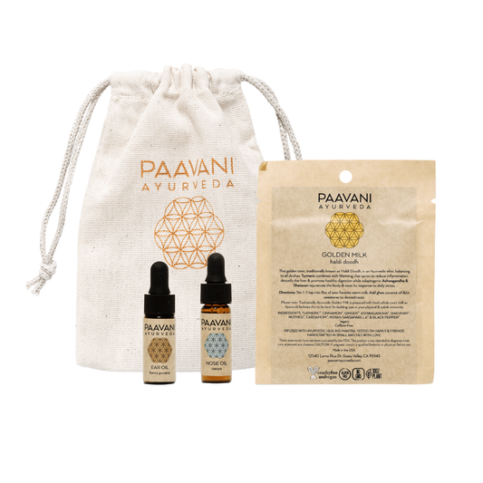 Kit d'échantillons d'hiver | Coffret ayurvédique pour l'équilibre saisonnier