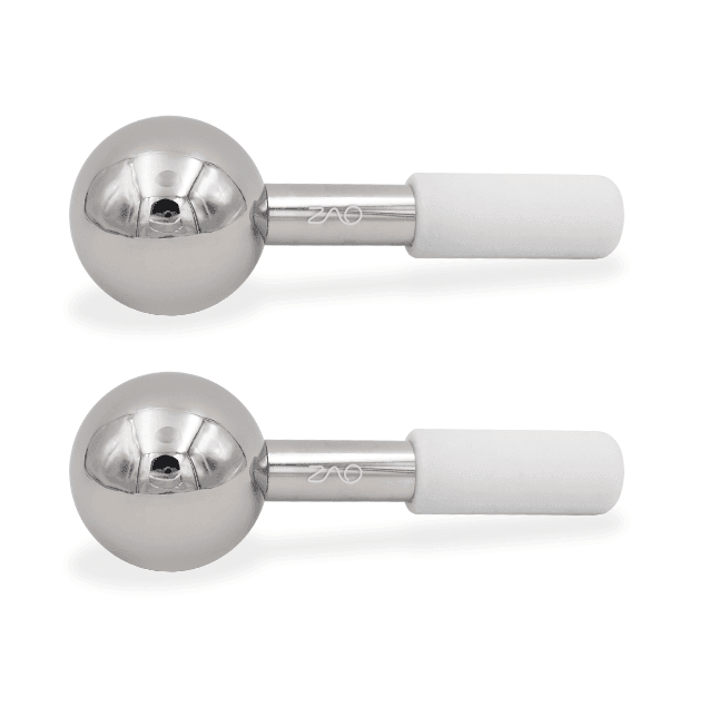 ZAQ Icy Steel Cryo Ice Globes: Ultimate Facial Cryotherapy Tool