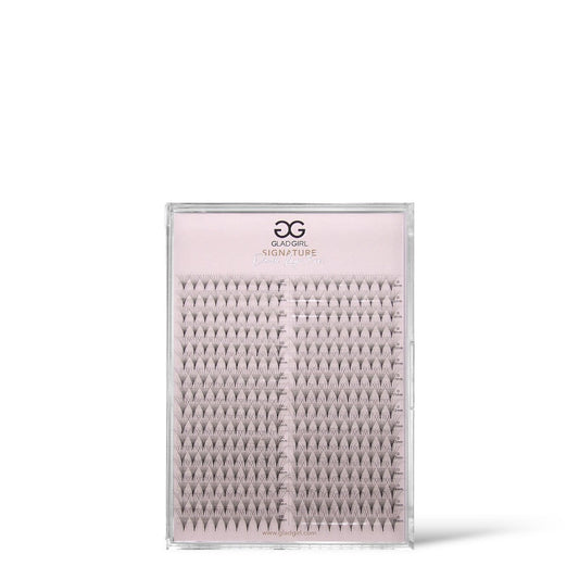 6D Double Layered Signature Mink PreMade Lash Fans - CC Curl & D Curl 0.05 x 8-15mm