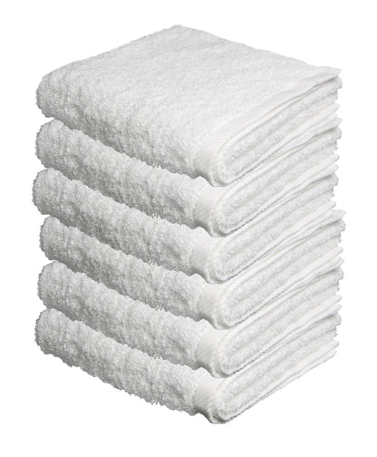 Deluxe Washcloth 12 x 12- Set of 6
