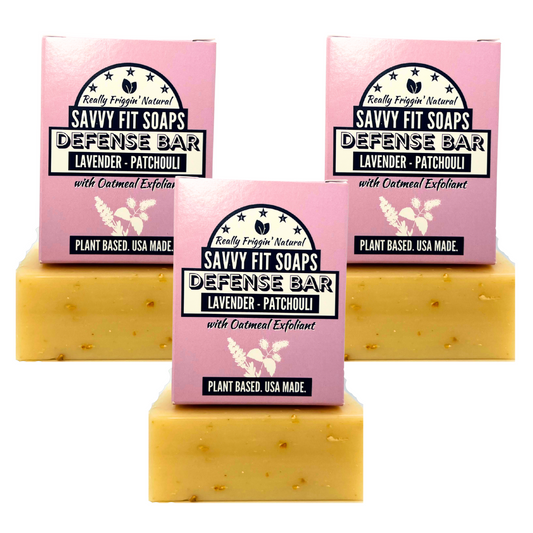 DEFENSE BAR TRIO - Lavender & Patchouli