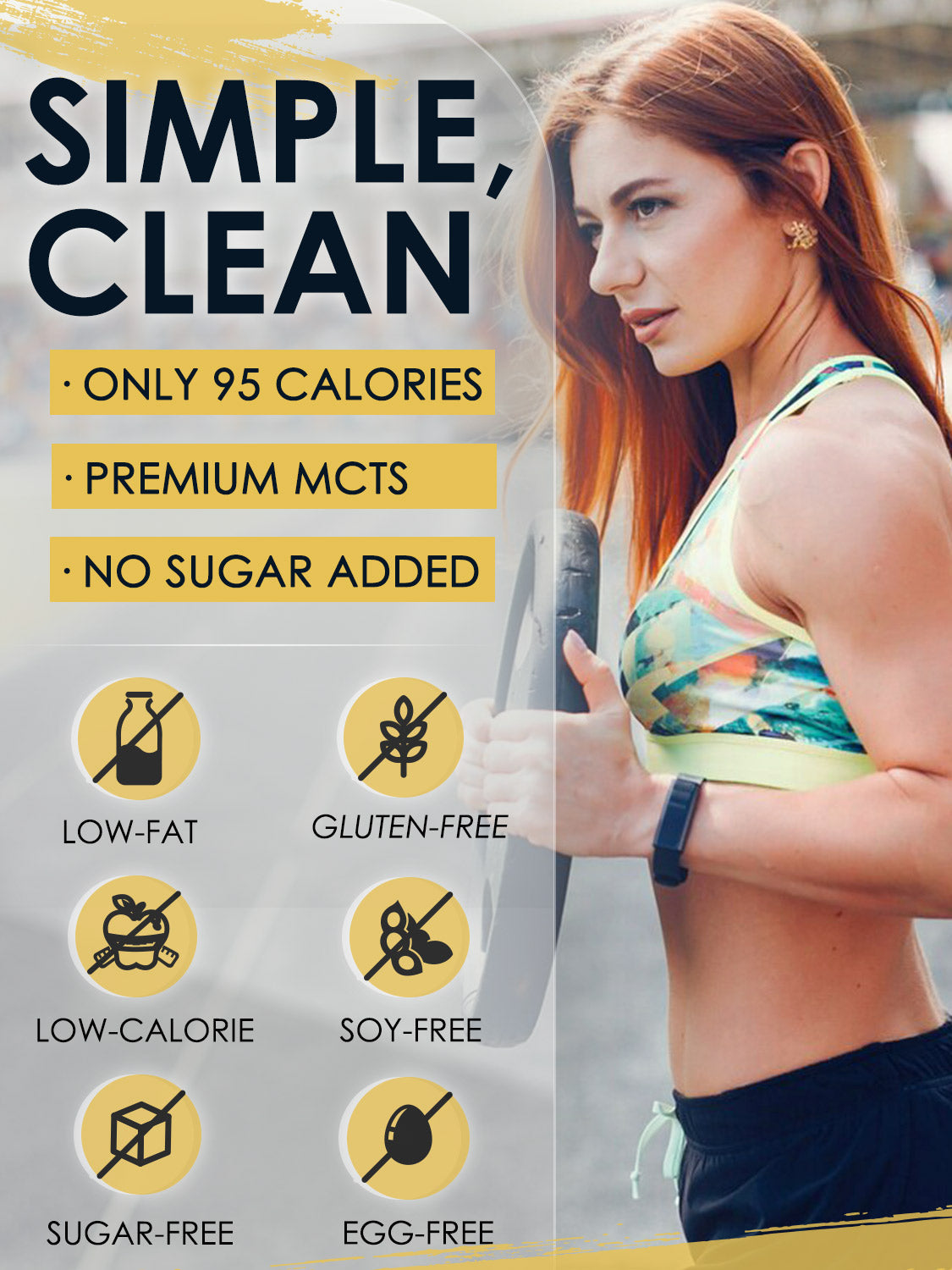 Whey Isolate Protein Powder, 25g Protein/Serving, 1.1 LB