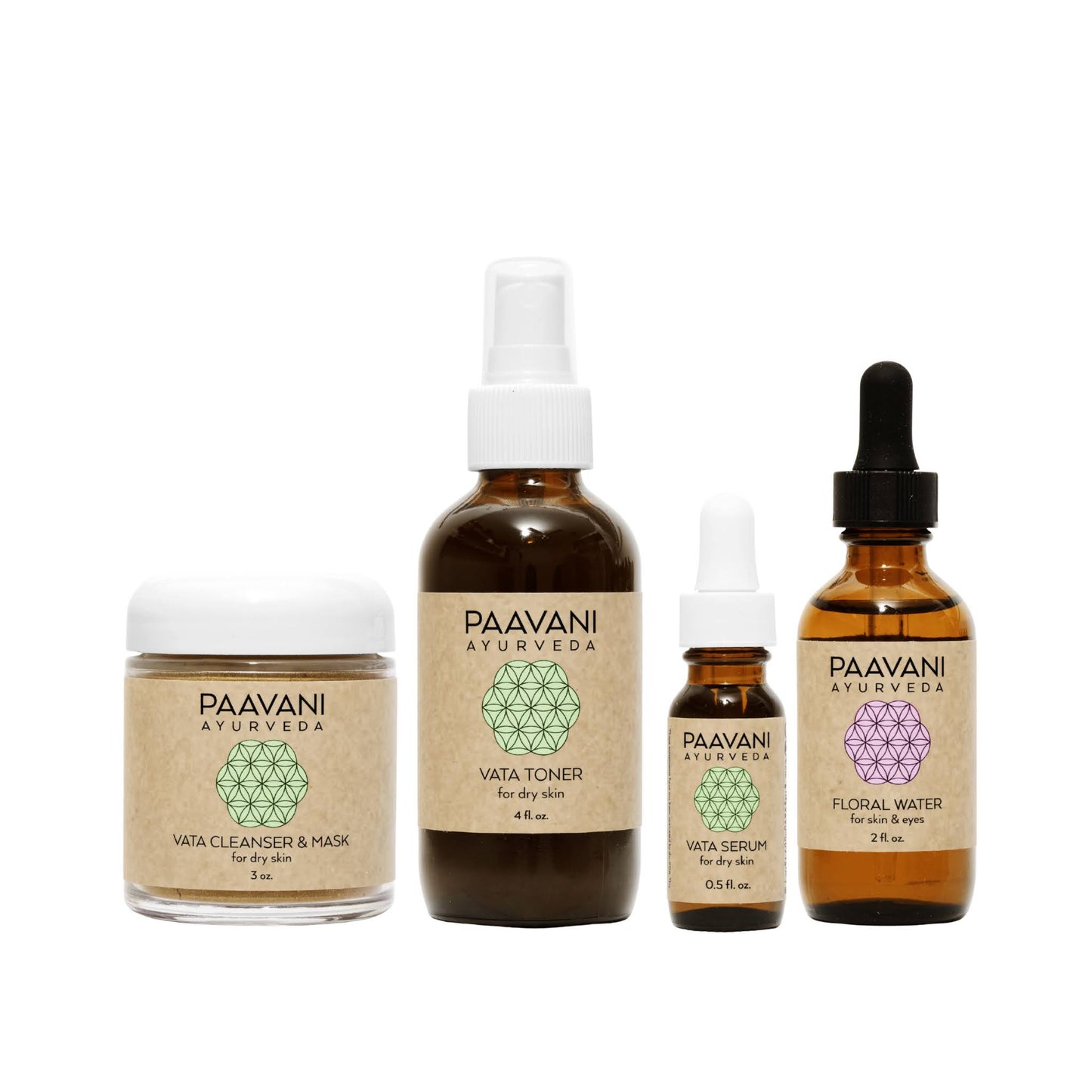 Vata Skincare Ritual | Ayurvedic Set for Dry & Delicate Skin