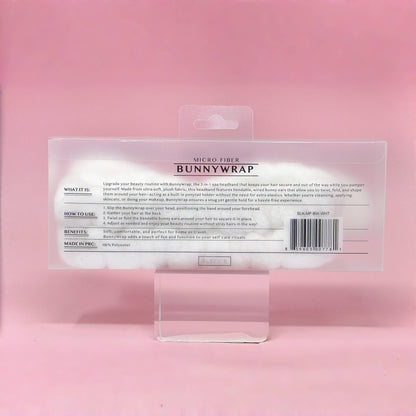 Double the Fluff Microfiber Bunnywrap Headband Duo