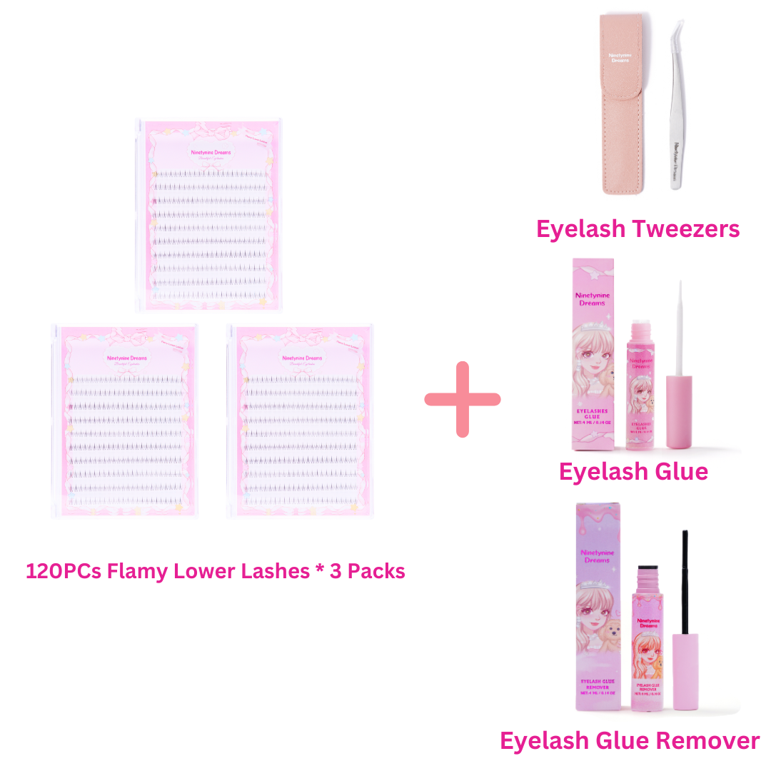 120PCs Flamy Lower Lashes