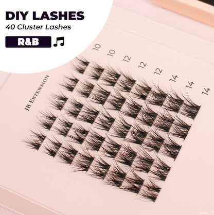 JBEXTENSION DIY EYELASHES - R&B ( Individual Lashes)