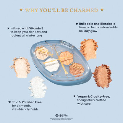 Harry Potter Holiday | Magical Charms Illuminating Highlighter Quad