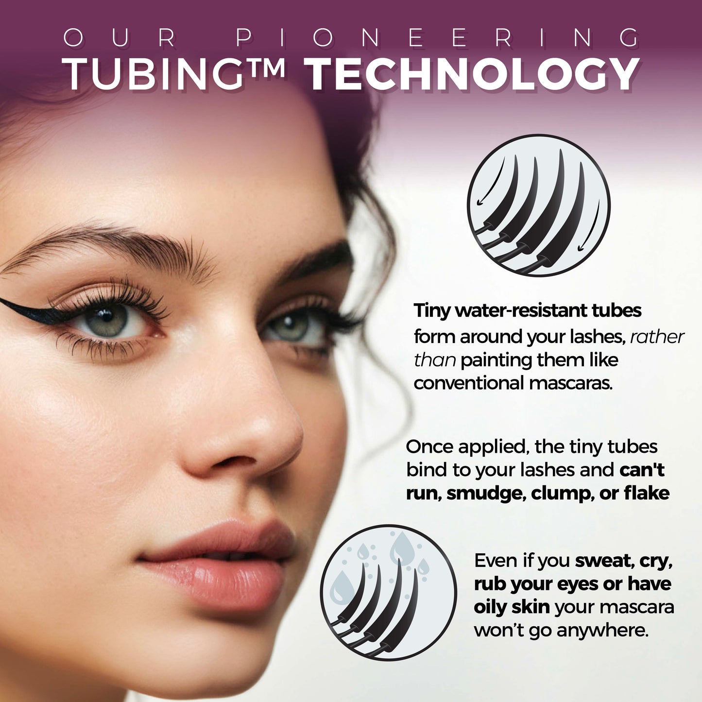 Máscara de pestañas Amplified TUBING™