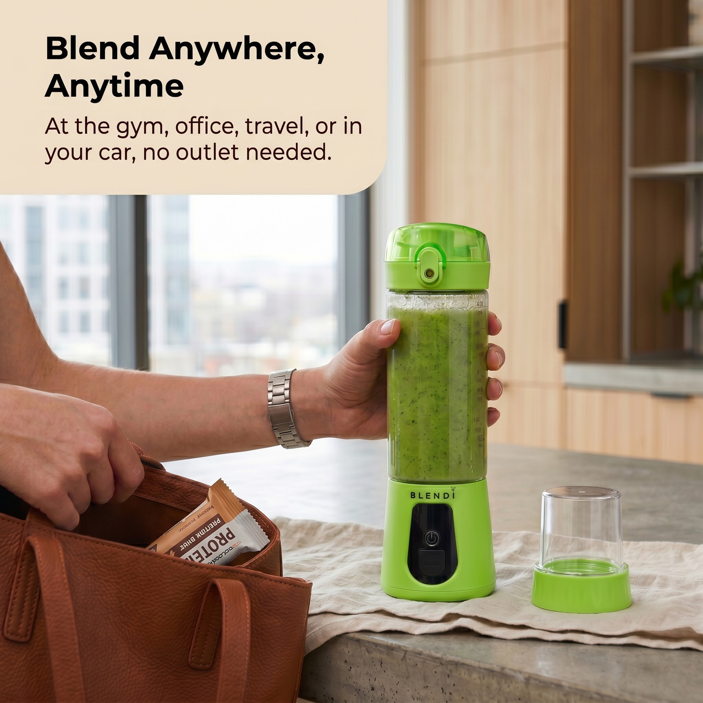 Pro+ Ice Crushing Portable Blender (17oz)