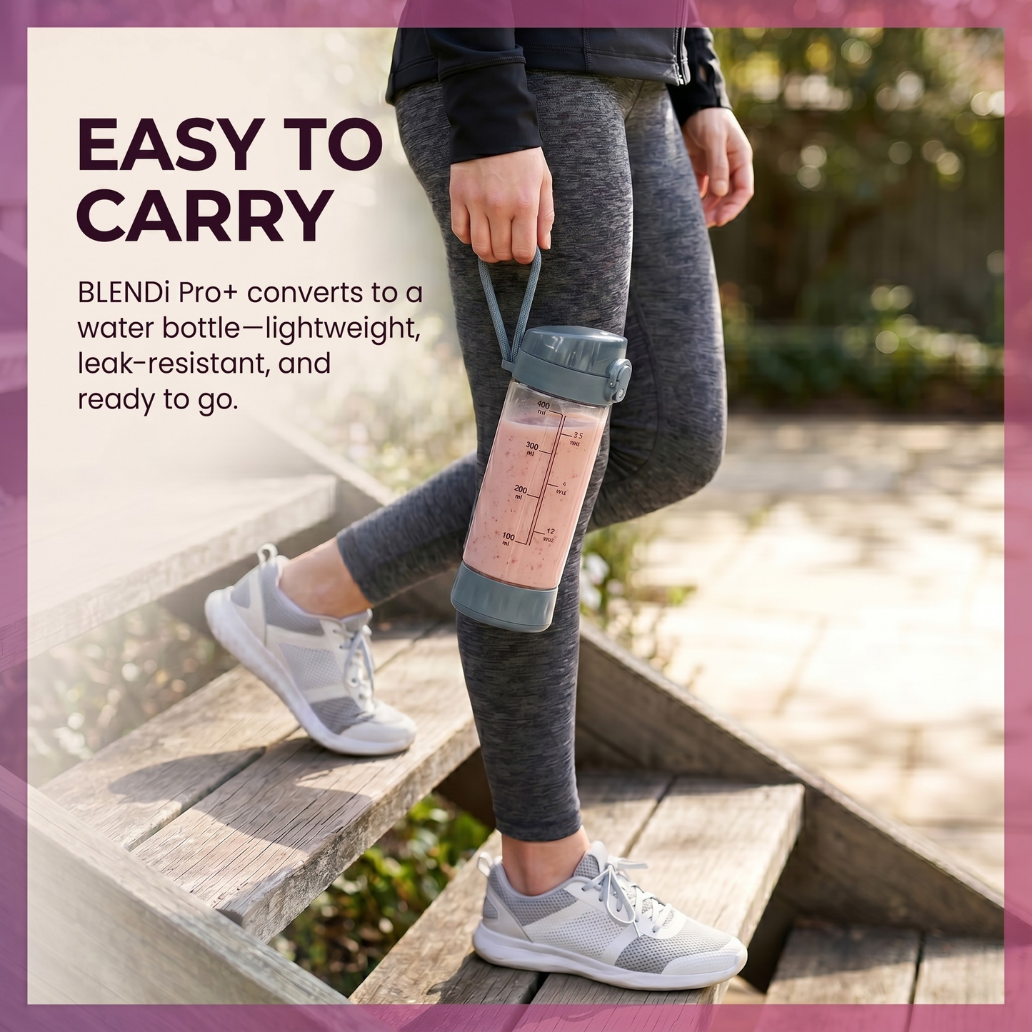 Pro+ Ice Crushing Portable Blender (17oz)