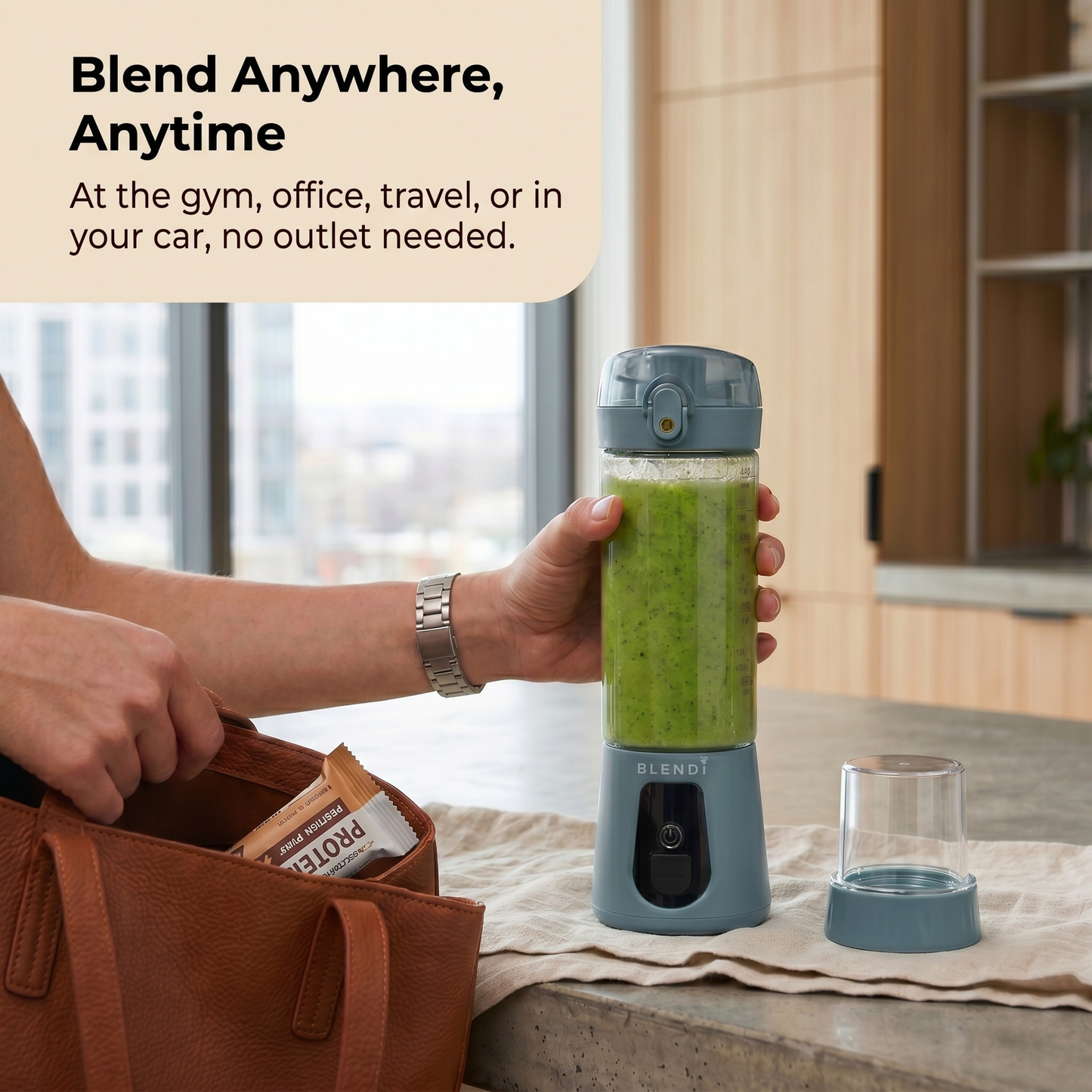 Pro+ Ice Crushing Portable Blender (17oz)