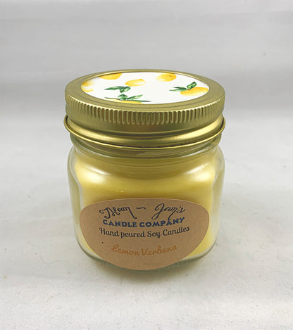 Lemon Verbena Soy Candle – Fresh & Citrusy Scent | Mam Jam’s