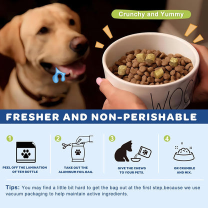 Omega 3 Fish Oil for Dogs & Cats, Salmon Flavor, 120 Chews