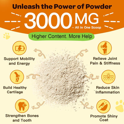 Glucosamine Joint Supplement for Dogs & Cats, 90 Scoops