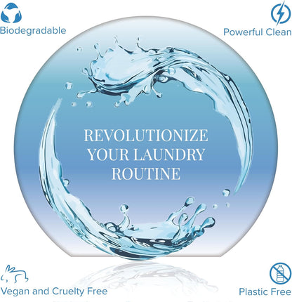 Natural Laundry Detergent Sheets ,Eco Friendly– Fresh Linen Scent