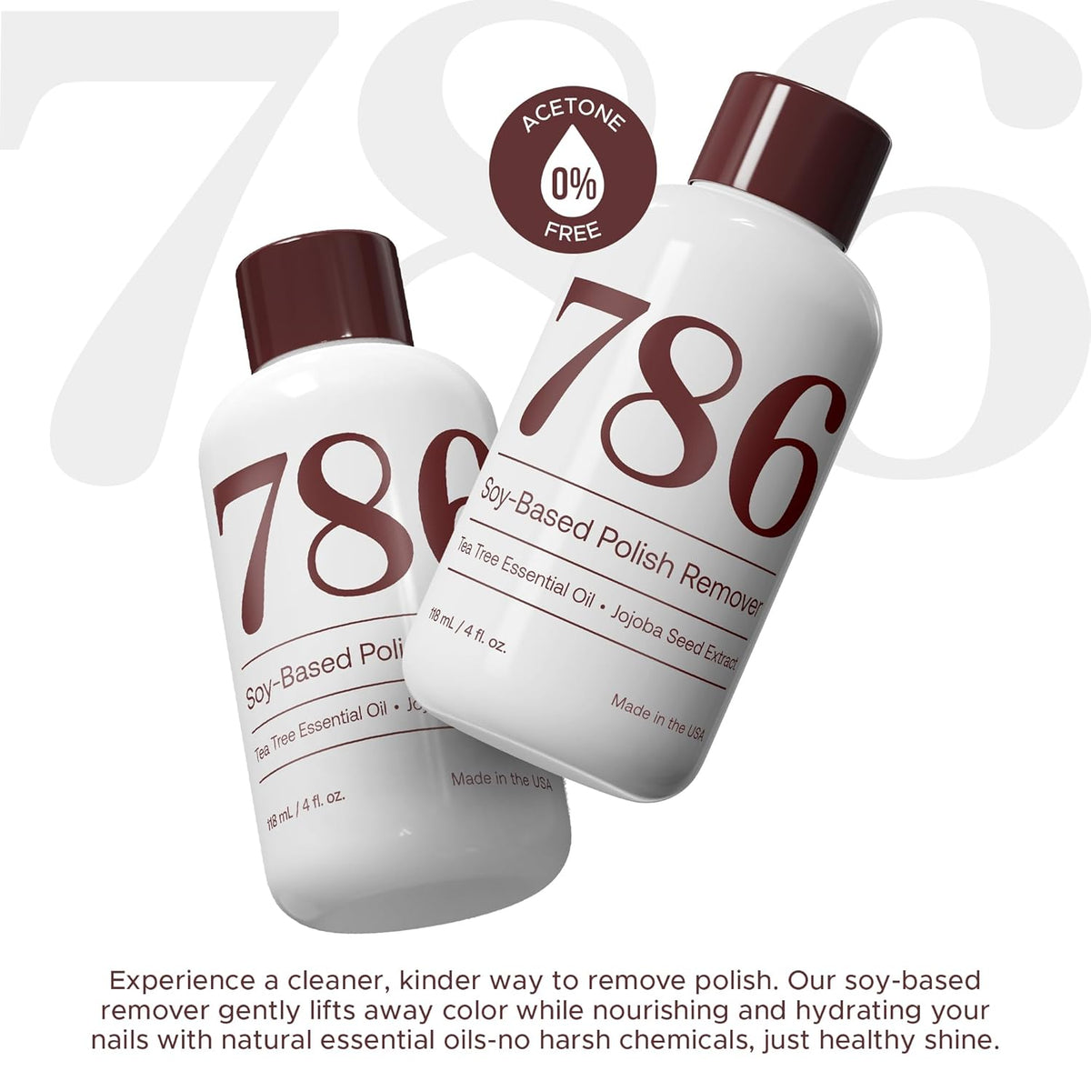 Soy Nail Polish Remover With Almond Essential Oil