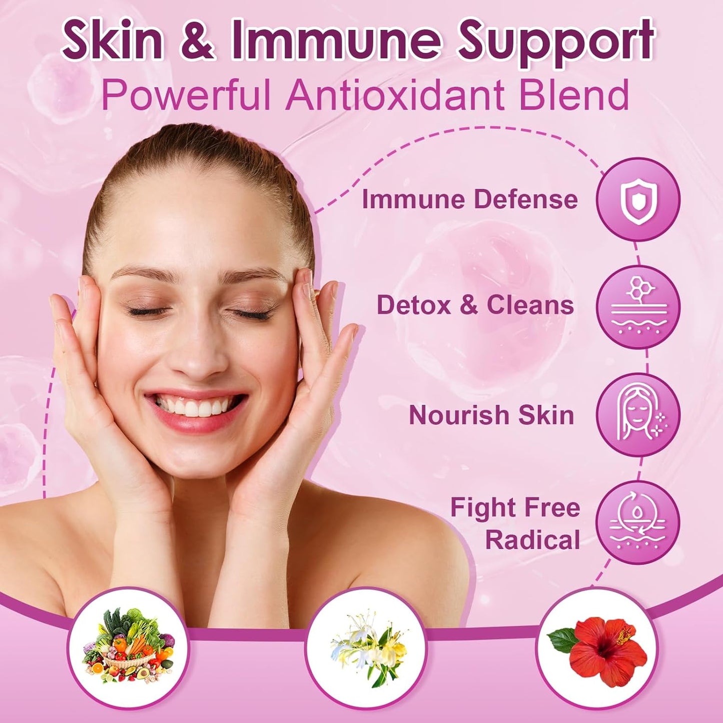 Women's Probiotics for Gut Health, 100 Billion CFUs, 180 Veggie Capsules