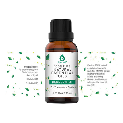 Huiles Essentielles de Menthe Poivrée 100% Pures et Naturelles