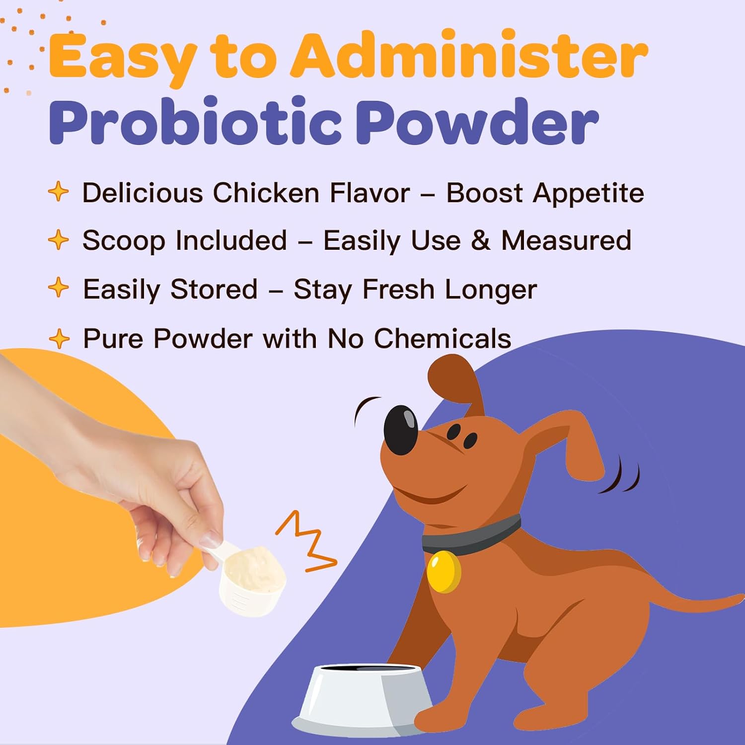 4-in-1 Probiotics for Dogs & Cats, 90 Scoops