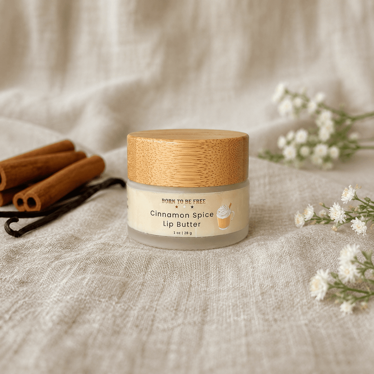Cinnamon Spice Tallow Lip Butter