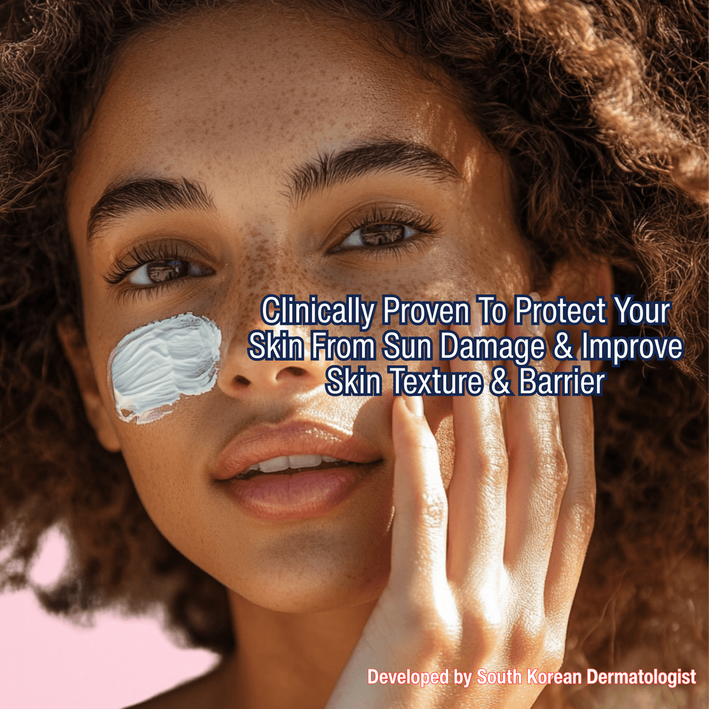 Crème Hydratante Visage Habaek Protection Solaire SPF50 | Peptides | Niacinamide