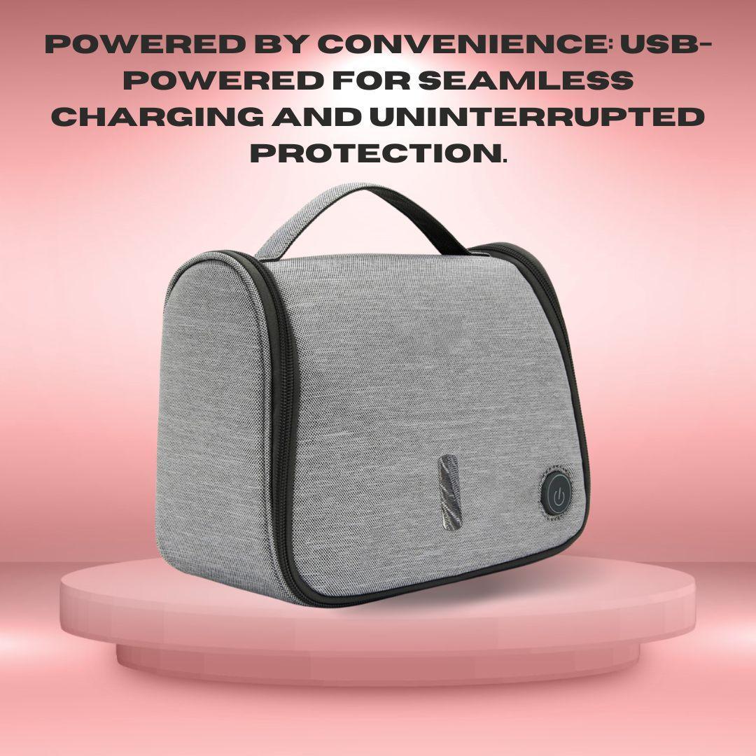 ZAQ UV Disinfection Portable Cosmetic Sanitization Bag