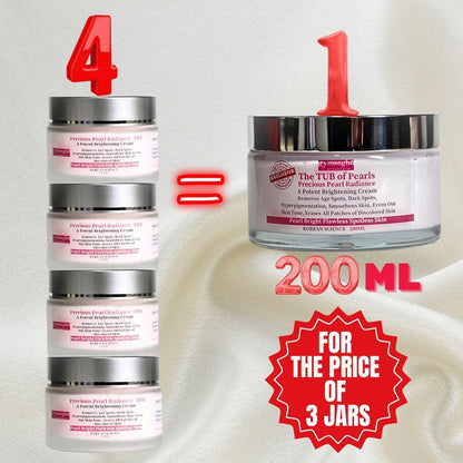 The Tub Of Pearls Precious Pearl Radiance  Brightening Cream