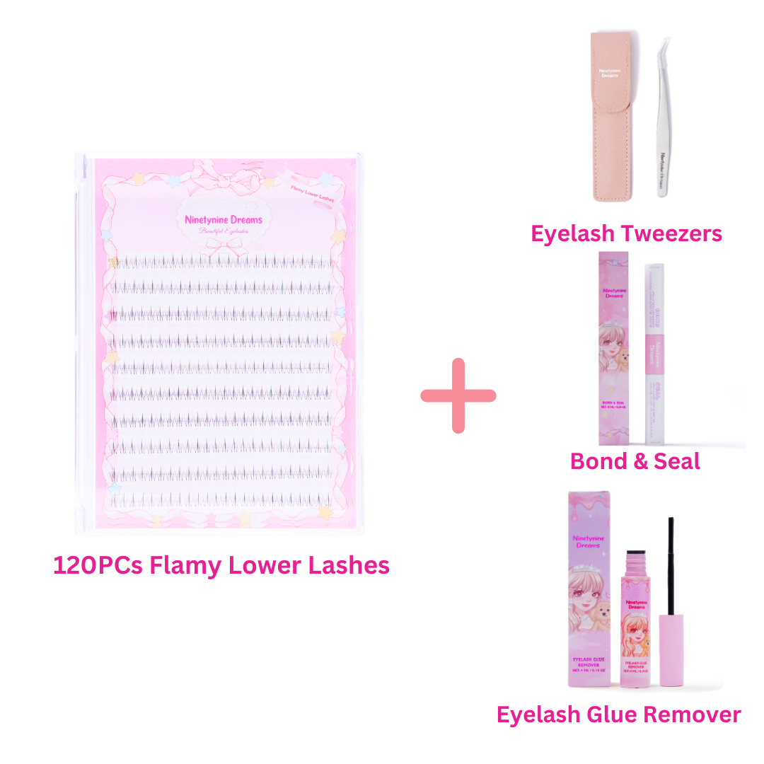 120PCs Flamy Lower Lashes