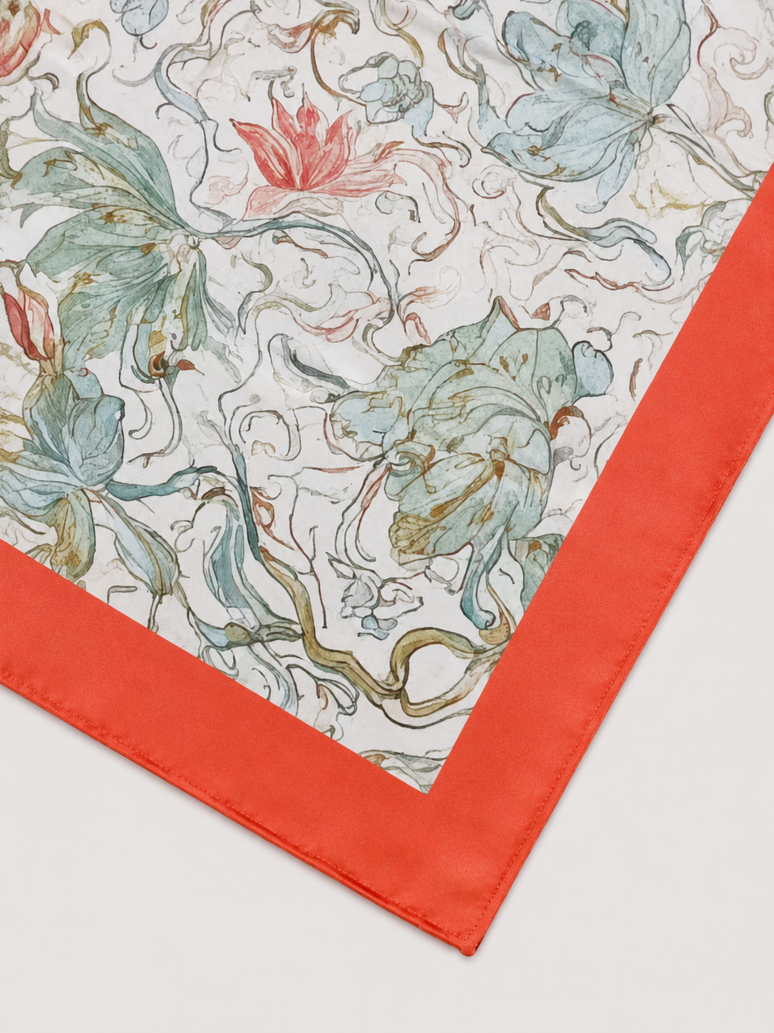 Dunhuang Celestial Herb Long Kimono Robe with Pocket