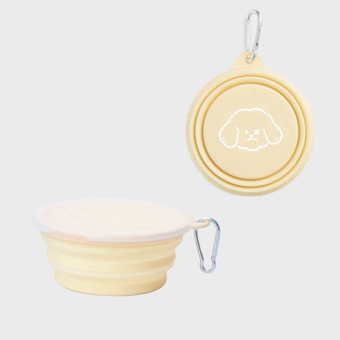 Single Foldable Pet Travel Bowl by Milou & Lumi