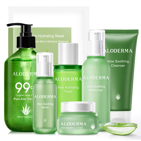 Set calmante de lujo con aloe