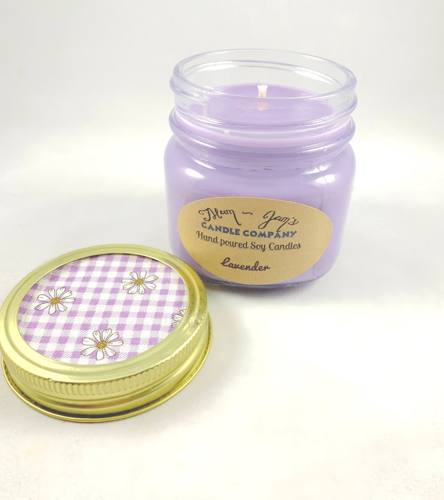 Lavender Soy Candle – Relaxing & Calming Scent | Mam Jam’s