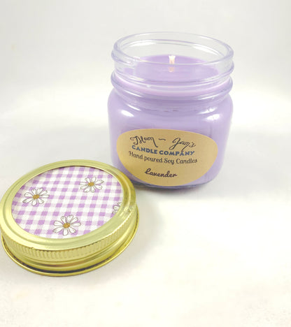 Lavender Soy Candle – Relaxing & Calming Scent | Mam Jam’s