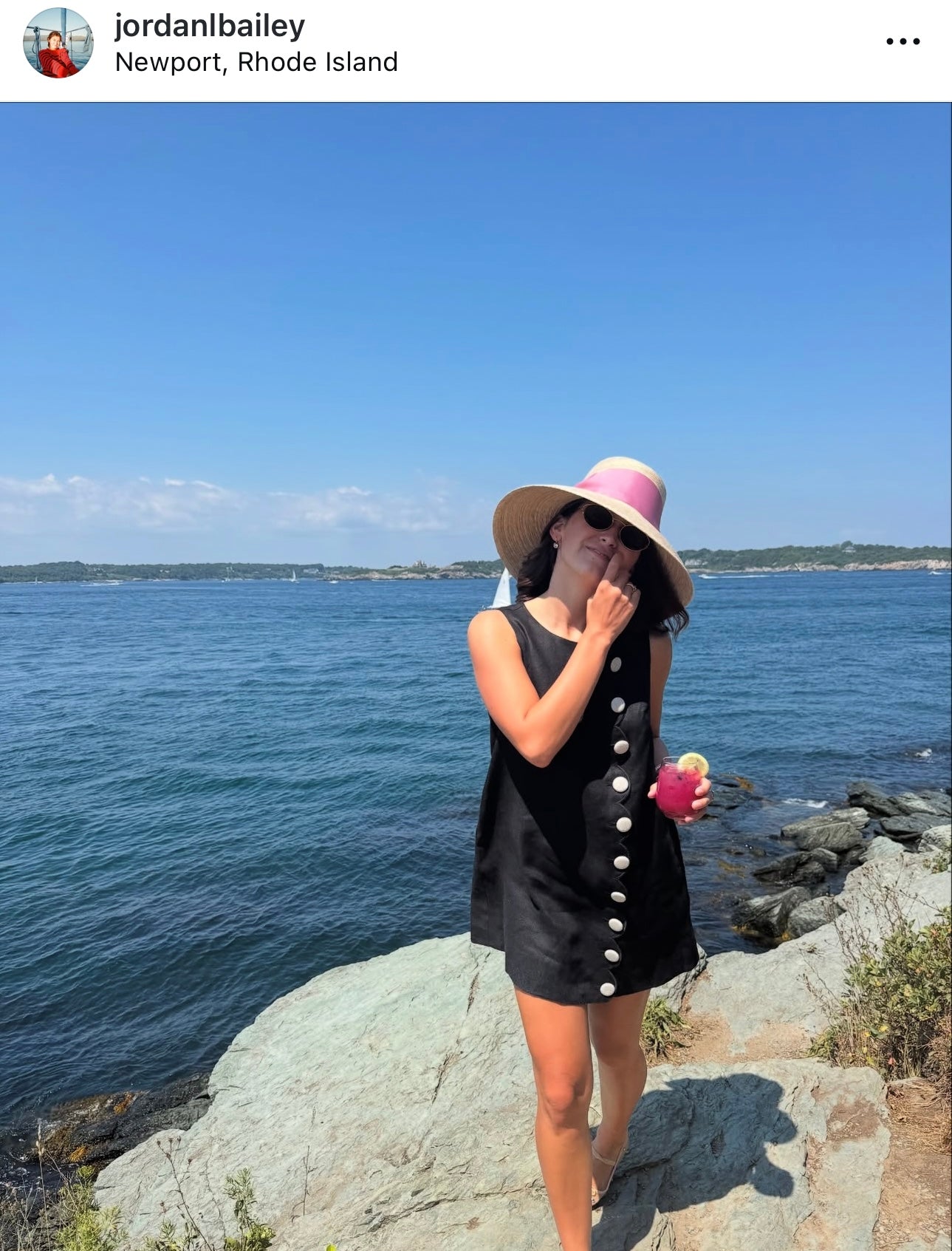 Wildflower Sun Hat - Long Brown Greek Key Ribbon with Rose Quartz Gemstone Toggle