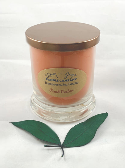 Peach Nectar Soy Candle – Sweet & Fruity Scent | Mam Jam’s