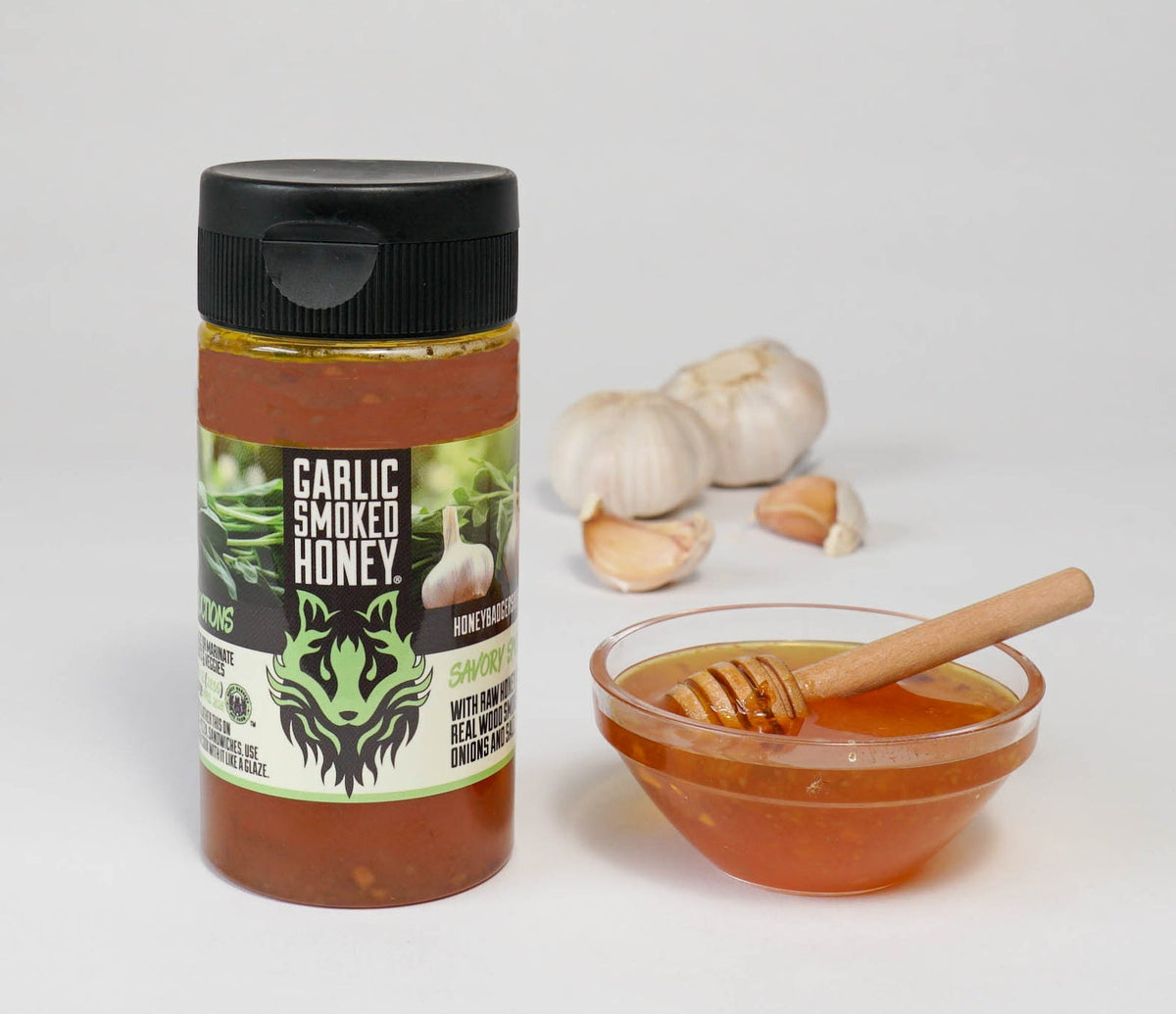Smoked Garlic Honey