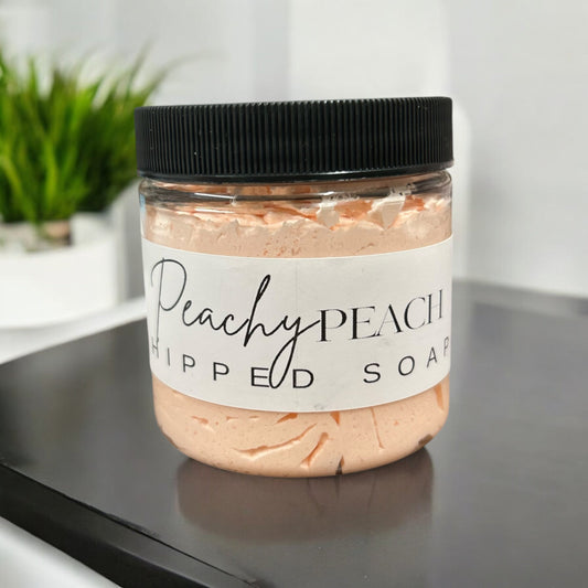 Peachy Peach Whipped Soap