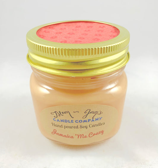 Jamaica Me Crazy Soy Candle – Tropical & Exotic Scent | Mam Jam’s