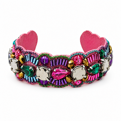 Pulsera magnética flexible con soporte para alfileres y maquillaje