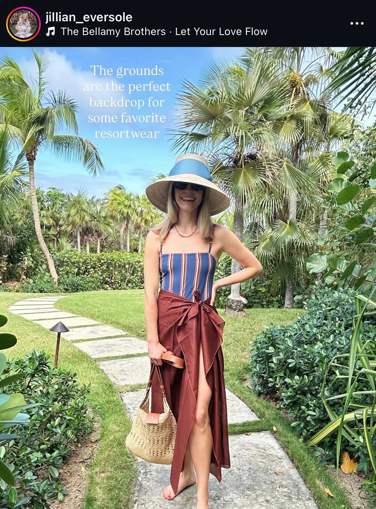 Wildflower Sun Hat - Cornflower Blue Paracord Lanyard with Wood & Jade Toggle Beads