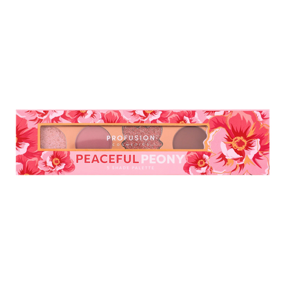 Blooming Hues 5 shade palette