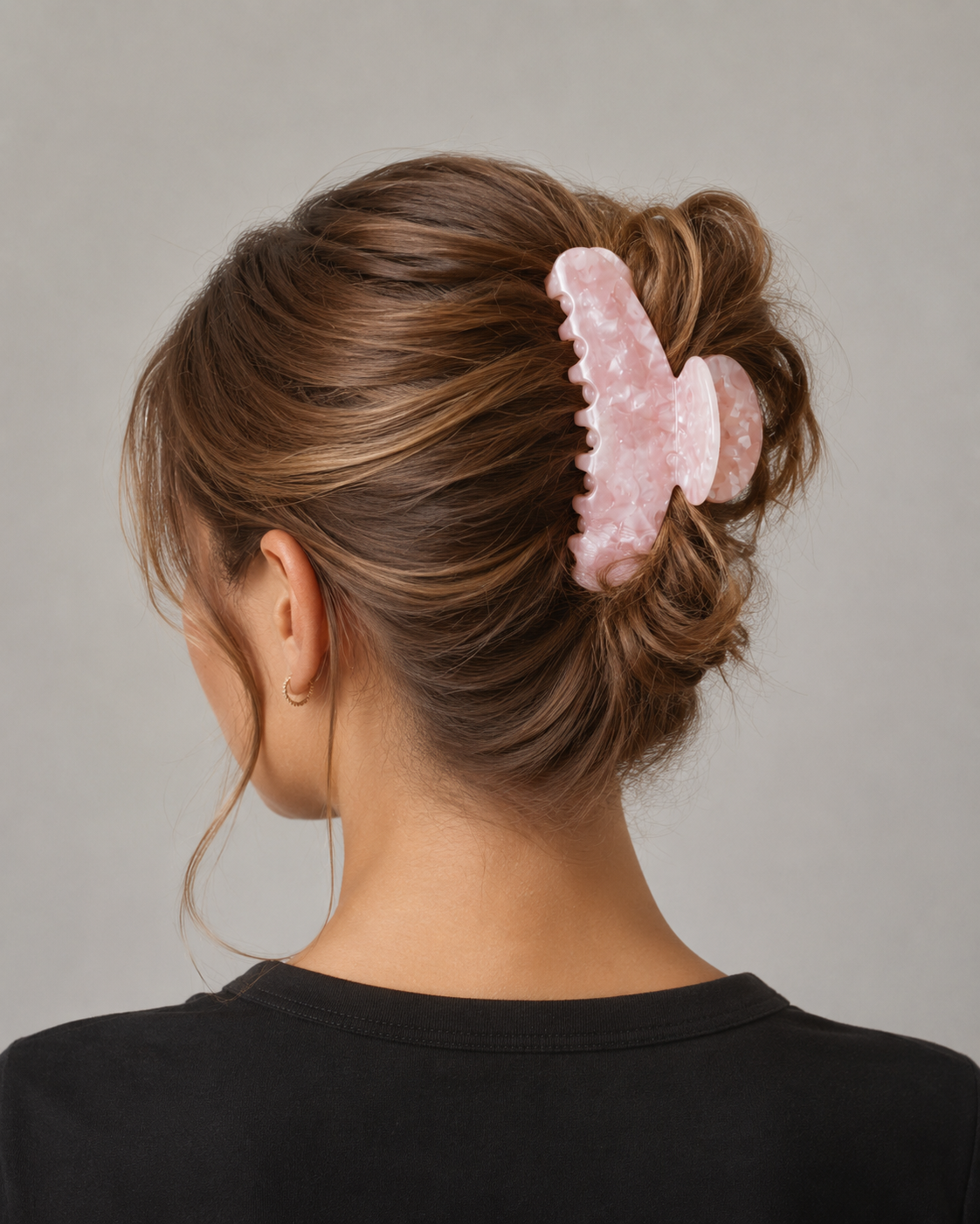 Classic Curved Acetate Claw Hair Clip