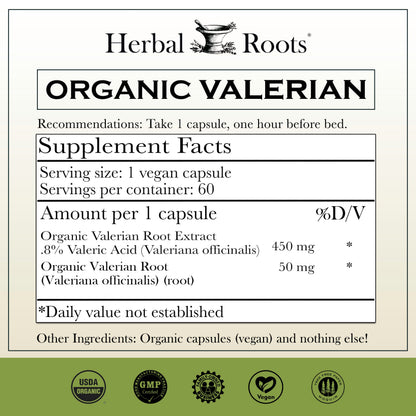 Organic Valerian Root