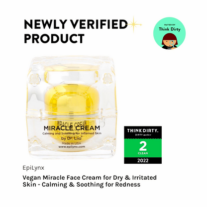 Rich Calming Cream for Dry, Stressed & Sensitive Skin - Vegan, Gluten-Free, Ultra-Hydrating