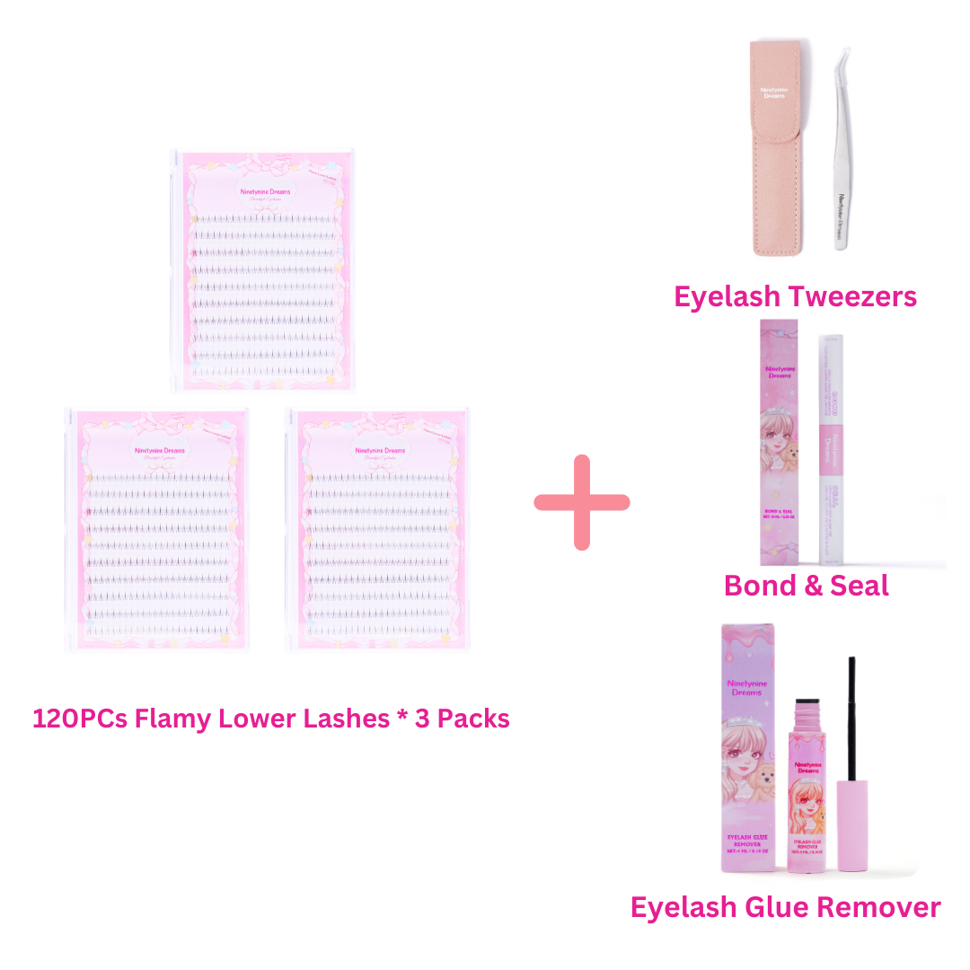 120PCs Flamy Lower Lashes