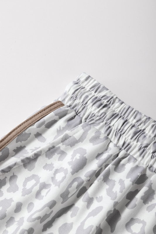 Cheetah Print Shorts
