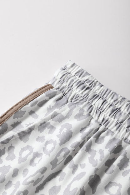 Cheetah Print Shorts