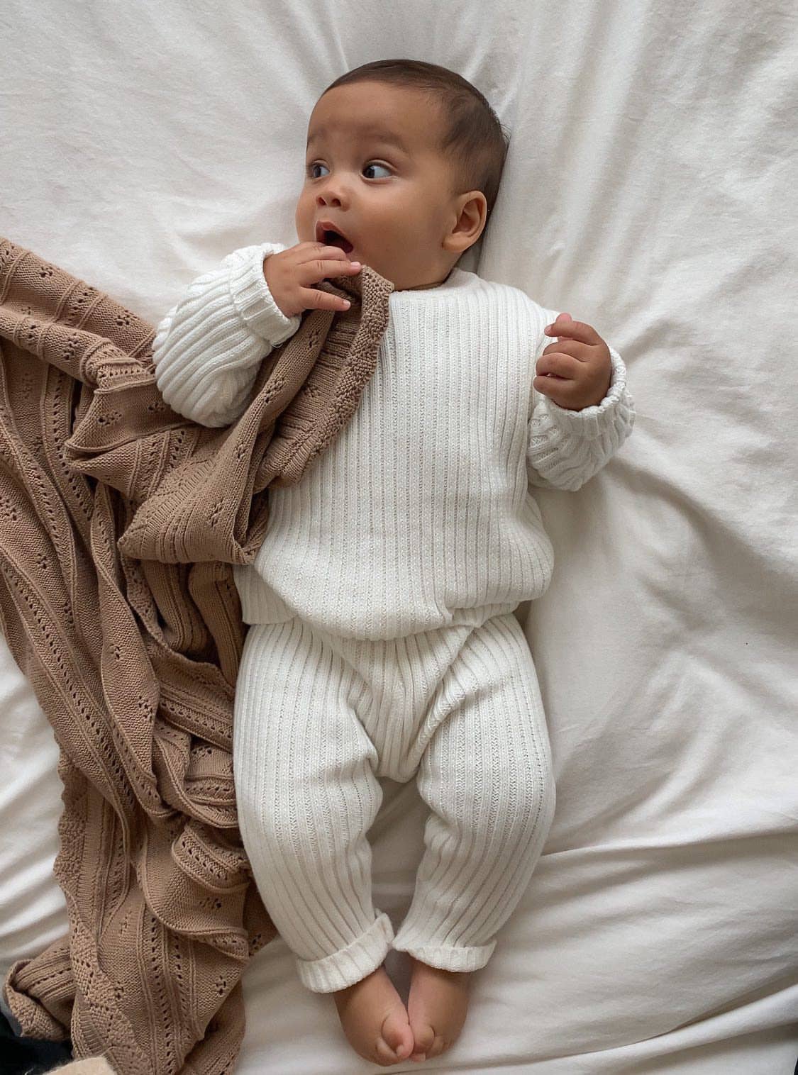 Luna + Luca Chunky Rib Pullover