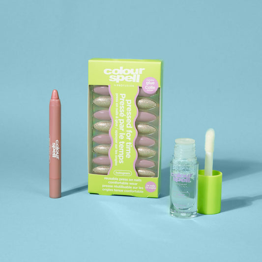 Pressed, Glossed and Polished Collection- Shadow, Lip Oil & Nails