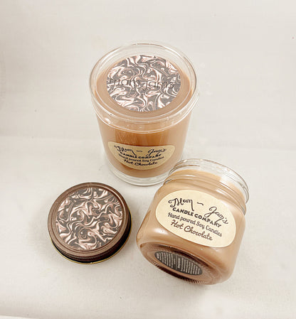 Hot Chocolate Soy Candle – Warm & Sweet Scent | Mam Jam’s